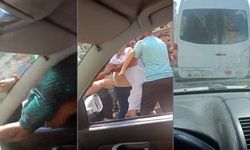 Trafikte deh*şet saçtılar: Yol verme tartışması saldırıya dönüştü