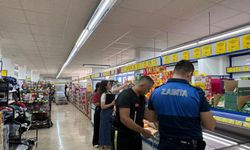 Zabıtadan marketlerde denetim