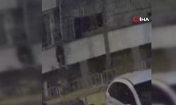 Örümcek gibi binaya tırmanan hırsız: "Ben basit bir kuryeyim"
