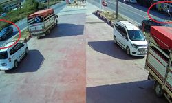 Alkollü sürücünün çarptığı yayayı zıplaması kurtardı