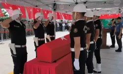 Şehit polis memuru memleketine uğurlandı