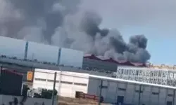 İzmir'de fabrika yangını
