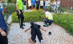 Manavgat’ta motosiklet kazası: Kaldırıma çıktı, ceza yağdı