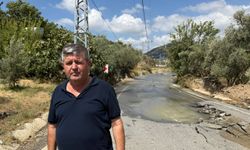 Gazipaşa'da su borusu patladı