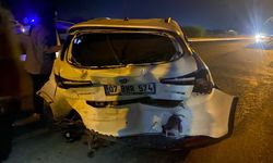 Belek yolunda zincirleme kaza