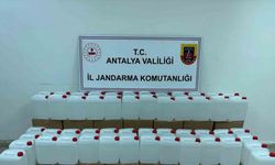 500 litre kaçak alkol ele geçirildi