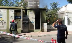 Antalya’da trafoda yangın