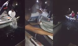 Amatör balıkçıların teknesi alabora oldu, denize düşen 2 kişi kurtarıldı