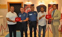 Gazipaşa’da kahraman polislere plaket
