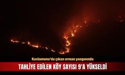 Kastamonu'da tahliye edilen köy sayısı 9'a yükseldi