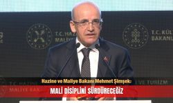 Bakan Şimşek: Mali disiplini sürdüreceğiz