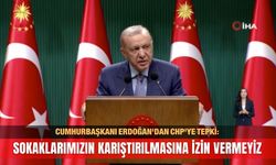 Cumhurbaşkanı Erdoğan'dan CHP'ye tepki