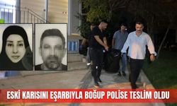 Eski karısını eşarbıyla boğup polise teslim oldu