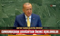 BM'de tarihi Filistin Zirvesi! Erdoğan'dan önemli açıklamalar
