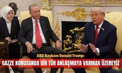 Trump: Gazze konusunda bir tür anlaşmaya varmak üzereyiz