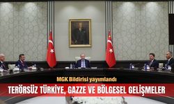 Milli Güvenlik Kurulu Bildirisi yayımlandı