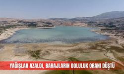 Yağışlar azaldı, barajların doluluk oranı düştü