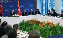 Cumhurbaşkanı Erdoğan, SETA eşgüdümünde ABD'li düşünce kuruluşu temsilcileriyle bir araya geldi