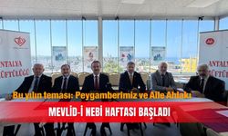 Mevlid-i Nebi Haftası başladı