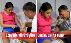 Özge’nin yürüyüşüne Türkiye ortak oldu