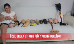 Özge okula gitmek için yardım bekliyor