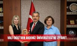 Vali Ekici’den Akdeniz Üniversitesi’ne ziyaret