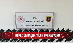 Kepez’de kaçak silah operasyonu