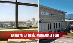Antalya'da deniz manzaralı yurt