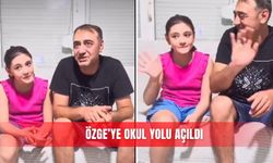 Özge’ye okul yolu açıldı