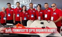 ALKÜ, TEKNOFEST’te çifte başarıya ulaştı