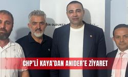 CHP’li Kaya’dan ANIDER’e ziyaret