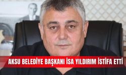 Aksu Belediye Başkanı İsa Yıldırım istifa etti