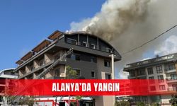 Alanya’da yangın