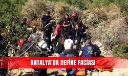 Antalya’da define faciası