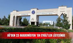 AÜ’den 23 akademisyen  ‘En Etkili’ler listesinde