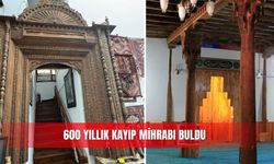 600 yıllık kayıp mihrabı buldu