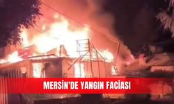 Mersin'de yangın faciası