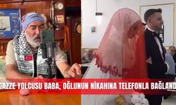 Gazze yolcusu baba, oğlunun nikahına telefonla bağlandı