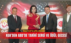 KGK’den ABD’de tarihi sergi ve ödül gecesi: New York’ta  çifte etkinlik