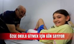 Özge okula gitmek için gün sayıyor