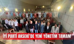 İYİ Parti Akseki’de yeni yönetim tamam