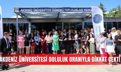 Akdeniz Üniversitesi doluluk oranıyla dikkat çekti