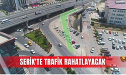Serik'te trafik rahatlayacak
