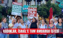 Kadınlar, İsrail'e tam ambargo istedi