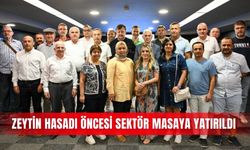 Antalya’da zeytin hasadı öncesi sektör masaya yatırıldı