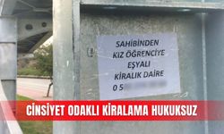 Cinsiyet odaklı kiralama hukuksuz