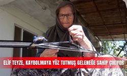 Döşemealtı’nda Elif Teyze, kaybolmaya yüz tutmuş geleneğe sahip çıkıyor