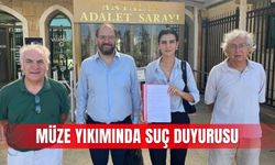 Müze yıkımında suç duyurusu