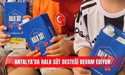 Antalya’da Halk Süt desteği devam ediyor