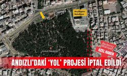 Andızlı’daki ‘yol’ projesi iptal edildi